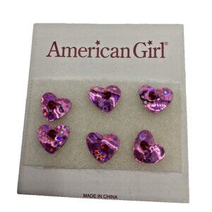 American Girl Heart Jewels Pink Sparkly Gems Jewelry Valentines Doll Accessories